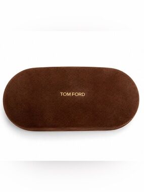 Tom Ford Authentic Brown Suede Sunglasses Eyeglasses Case